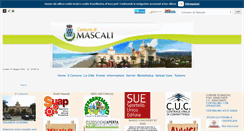 Desktop Screenshot of comune.mascali.ct.it